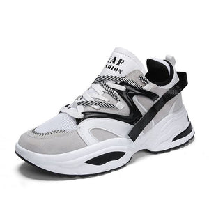 Trendy Color Design Dad Sneaker Shoes - Abershoes