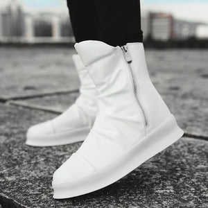 High-top Casual Martin Boots - Abershoes