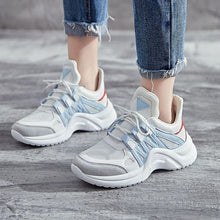 Load image into Gallery viewer, Women&#39;s Plus Size 43 Color Block Sneaker Shoes - Abershoes