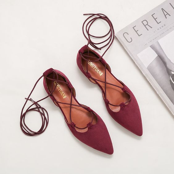 Trendy Cross Strap Flat Sandals - Abershoes