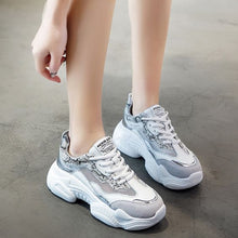 Load image into Gallery viewer, Trendy Summer Breathable Mesh Dad Sneaker Shoes - Abershoes