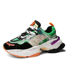 Load image into Gallery viewer, Men&#39;s Chic Color Block Dad Sneaker Shoes - Abershoes